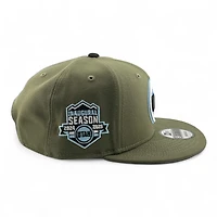 Utah Hockey Club Olive Inaugural Season Patch Gray UV New Era 9FIFTY Snapback Hat