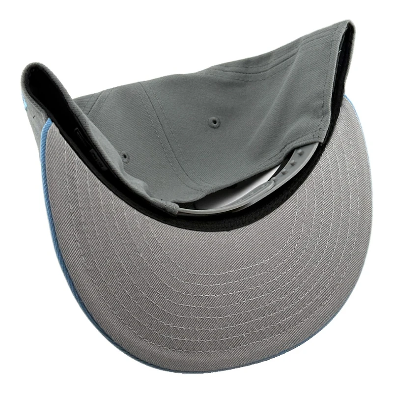 Utah Hockey Club Gray and Mountain Blue Inaugural Season Patch Gray UV New Era 9FIFTY Snapback Hat