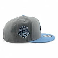 Utah Hockey Club Gray and Mountain Blue Inaugural Season Patch Gray UV New Era 9FIFTY Snapback Hat