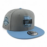 Utah Hockey Club Gray and Mountain Blue Inaugural Season Patch Gray UV New Era 9FIFTY Snapback Hat