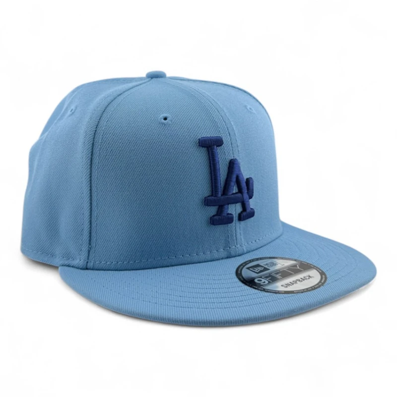 Los Angeles Dodgers Light Blue Grey UV New Era 9FIFTY Snapback Hat