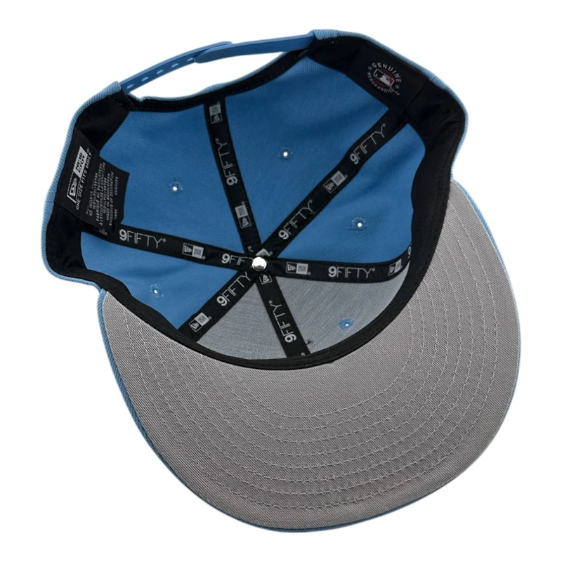 Los Angeles Dodgers Light Blue Grey UV New Era 9FIFTY Snapback Hat