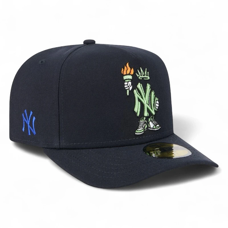 New York Yankees Navy Cartoon Series Era 59FIFTY A-Frame Fitted Hat