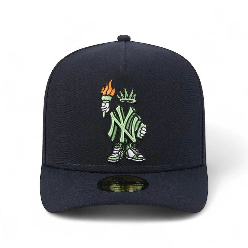 New York Yankees Navy Cartoon Series Era 59FIFTY A-Frame Fitted Hat