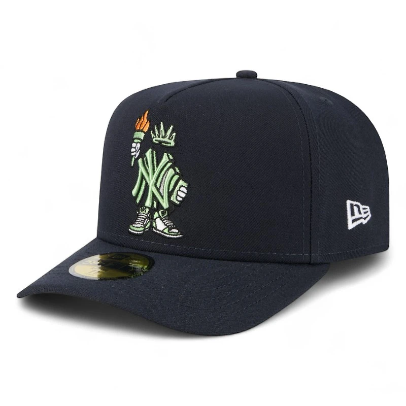 New York Yankees Navy Cartoon Series Era 59FIFTY A-Frame Fitted Hat