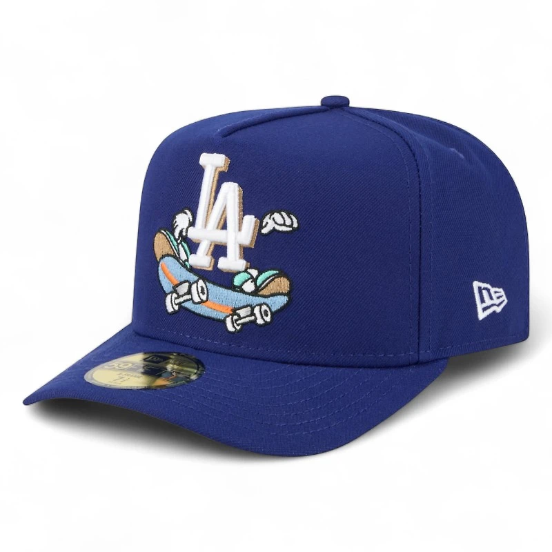 Los Angeles Dodgers Royal Blue Cartoon Series New Era 59FIFTY A-Frame Fitted Hat