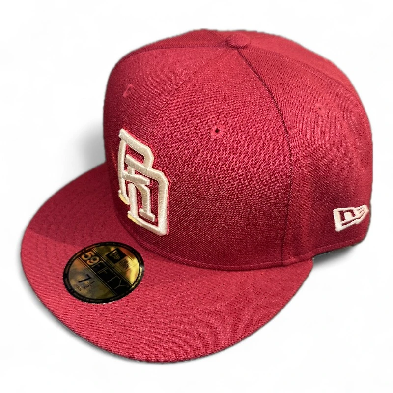 Dominican Replublic Cardinal Wordmark Gray UV New Era 59FIFTY Fitted Hat