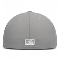 Atlanta Braves White on Gray Basic UV 59FIFTY Fitted Hat