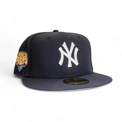 New York Yankees Navy Leon the Lab 2009 World Series Patch Grey UV Era 59FIFTY Fitted Hat