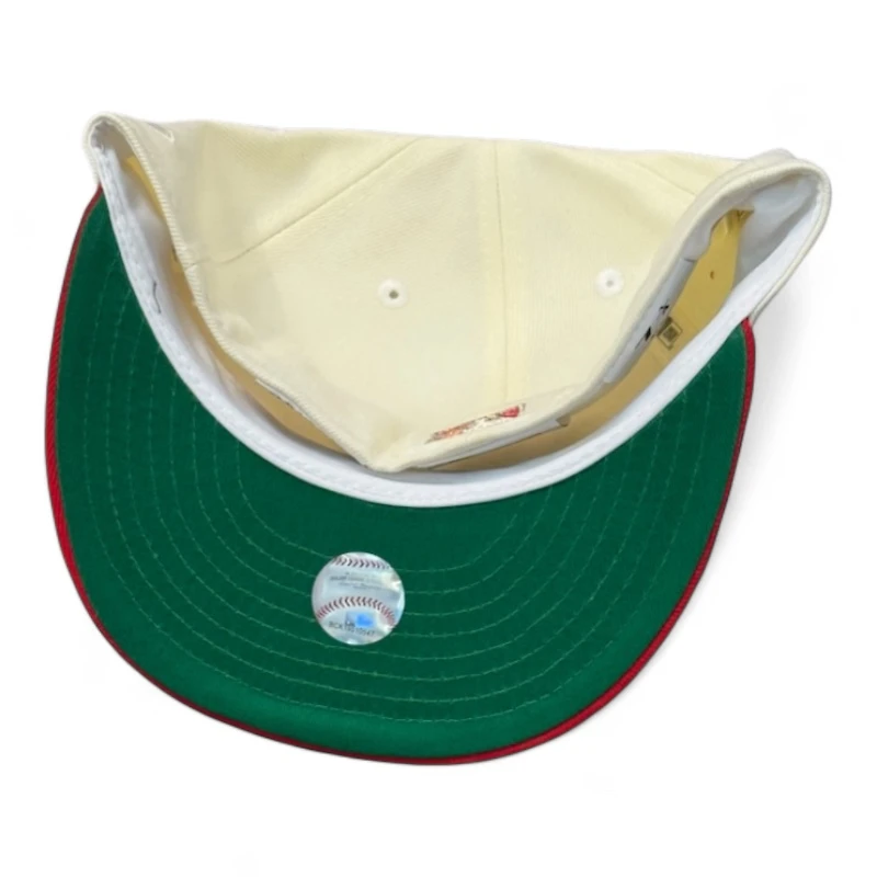 New York Yankees Chrome and Red 1999 World Series Patch Green UV Era 59FIFTY Fitted Hat