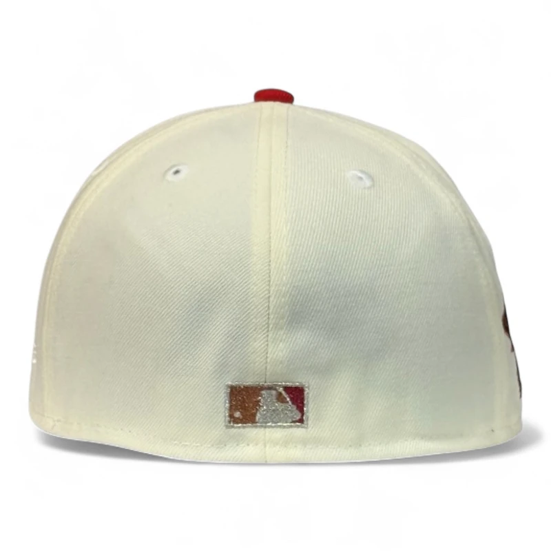 New York Yankees Chrome and Red 1999 World Series Patch Green UV Era 59FIFTY Fitted Hat