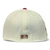 New York Yankees Chrome and Red 1999 World Series Patch Green UV Era 59FIFTY Fitted Hat