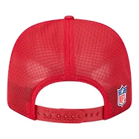 Tampa Bay Buccaneers Red 2025 NFL Sideline New Era 9SEVENTY Trucker Adjustable Snapback Hat