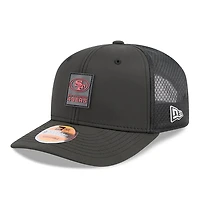 San Francisco 49ers 2025 NFL Sideline New Era 9SEVENTY Trucker Adjustable Snapback Hat