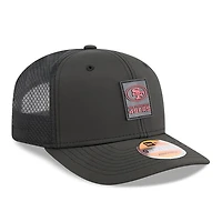 San Francisco 49ers 2025 NFL Sideline New Era 9SEVENTY Trucker Adjustable Snapback Hat
