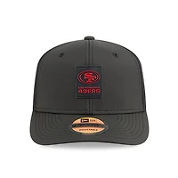 San Francisco 49ers 2025 NFL Sideline New Era 9SEVENTY Trucker Adjustable Snapback Hat