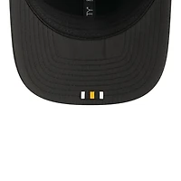 Pittsburgh Steelers Black 2025 NFL Sideline New Era 9SEVENTY Trucker Adjustable Snapback Hat