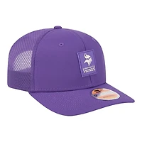 Minnesota Vikings Purple 2025 NFL Sideline New Era 9SEVENTY Trucker Adjustable Snapback Hat