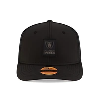 Las Vegas Raiders Black 2025 NFL Sideline New Era 9SEVENTY Trucker Adjustable Snapback Hat