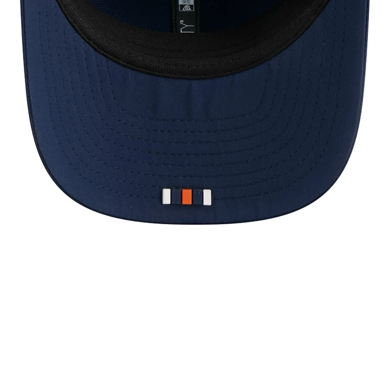 Denver Broncos Navy 2025 NFL Sideline New Era 9SEVENTY Trucker Adjustable Snapback Hat