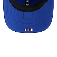 Denver Broncos Royal Blue 2025 NFL Sideline New Era 9SEVENTY Trucker Adjustable Snapback Hat