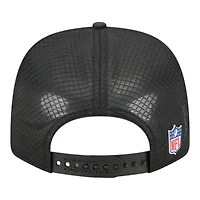 Cincinnati Bengals Black 2025 NFL Sideline New Era 9SEVENTY Trucker Adjustable Snapback Hat