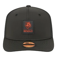 Cincinnati Bengals Black 2025 NFL Sideline New Era 9SEVENTY Trucker Adjustable Snapback Hat