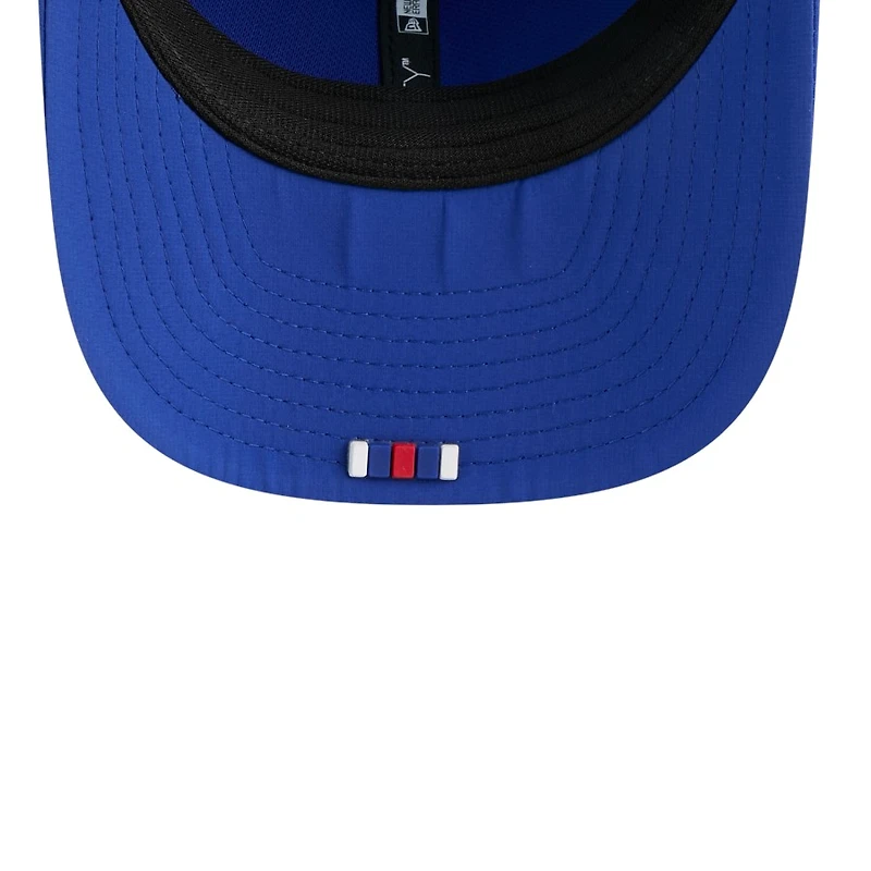 Buffalo Bills Royal Blue 2025 NFL Sideline New Era 9SEVENTY Trucker Adjustable Snapback Hat