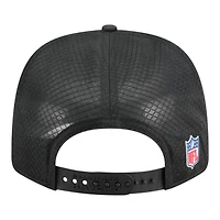 Baltimore Ravens Black 2025 NFL Sideline New Era 9SEVENTY Trucker Adjustable Snapback Hat