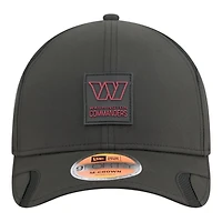 Washington Commanders Black 2025 NFL Sideline New Era 9FORTY M-Crown Adjustable Hat