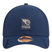 Tennessee Titans Navy 2025 NFL Sideline New Era 9FORTY M-Crown Adjustable Hat