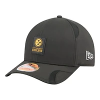 Pittsburgh Steelers Black 2025 NFL Sideline New Era 9FORTY M-Crown Adjustable Hat