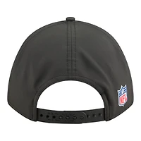 Philadelphia Eagles Black 2025 NFL Sideline New Era 9FORTY M-Crown Adjustable Hat