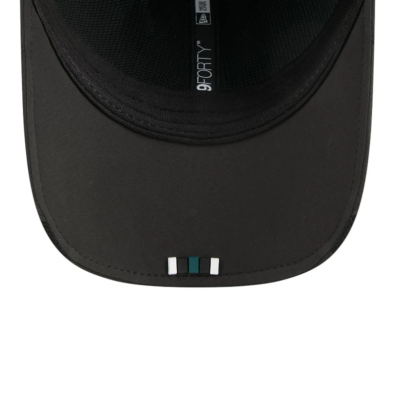 Philadelphia Eagles Black 2025 NFL Sideline New Era 9FORTY M-Crown Adjustable Hat