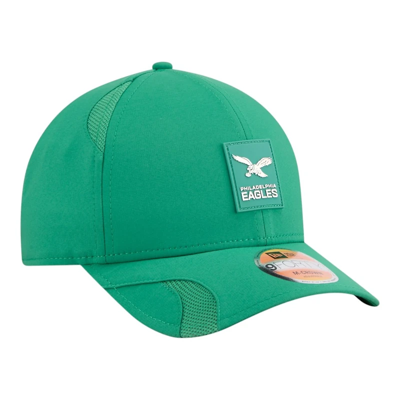 Philadelphia Eagles Kelly Green 2025 NFL Sideline New Era 9FORTY M-Crown Adjustable Hat