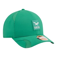 Philadelphia Eagles Kelly Green 2025 NFL Sideline New Era 9FORTY M-Crown Adjustable Hat