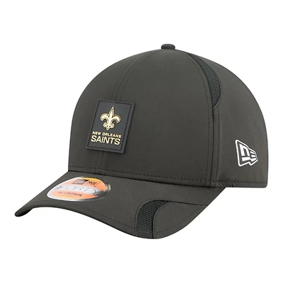 New Orleans Saints Black 2025 NFL Sideline New Era 9FORTY M-Crown Adjustable Hat