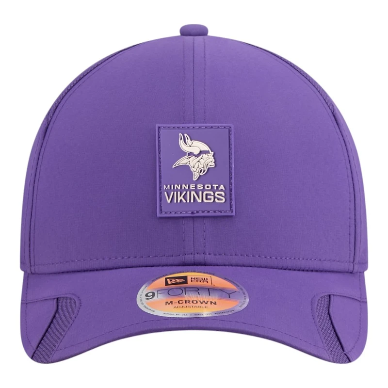 Minnesota Vikings Purple 2025 NFL Sideline New Era 9FORTY M-Crown Adjustable Hat