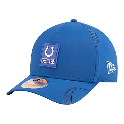 Indianapolis Colts Royal Blue 2025 NFL Sideline New Era 9FORTY M-Crown Adjustable Hat