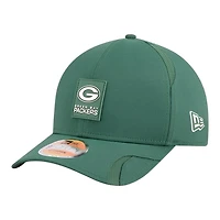 Youth Green Bay Packers Green 2025 NFL Sideline New Era 9FORTY M-Crown Adjustable Hat