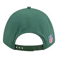 Youth Green Bay Packers Green 2025 NFL Sideline New Era 9FORTY M-Crown Adjustable Hat