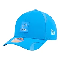 Detroit Lions Blue 2025 NFL Sideline New Era 9FORTY M-Crown Adjustable Hat