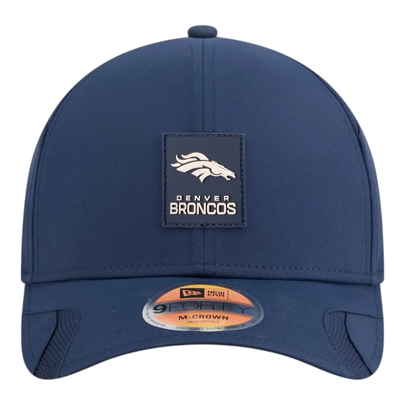 Denver Broncos Navy  2025 NFL Sideline New Era 9FORTY M-Crown Adjustable Hat