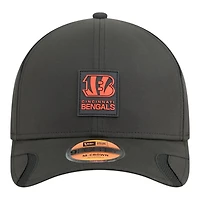 Cincinnati Bengals Black 2025 NFL Sideline New Era 9FORTY M-Crown Adjustable Hat