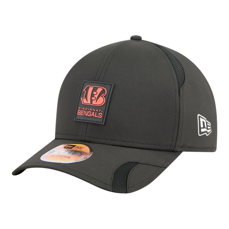 Cincinnati Bengals Black 2025 NFL Sideline New Era 9FORTY M-Crown Adjustable Hat