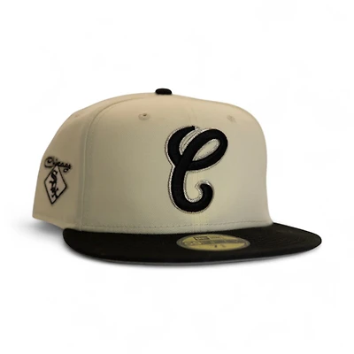 Chicago White Sox Chrome Black 2T Leon the Lab WS Patch Grey UV New Era 59FIFTY Fitted Hat