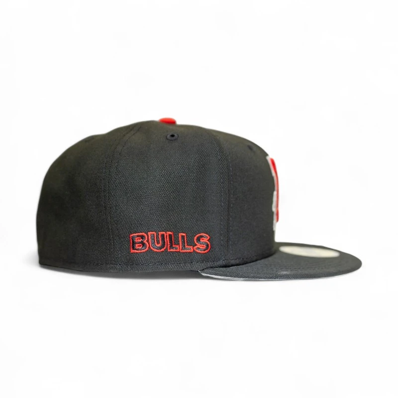 Durham Bulls Black Leon the Lab Patch Grey UV New Era 59FIFTY Fitted Hat