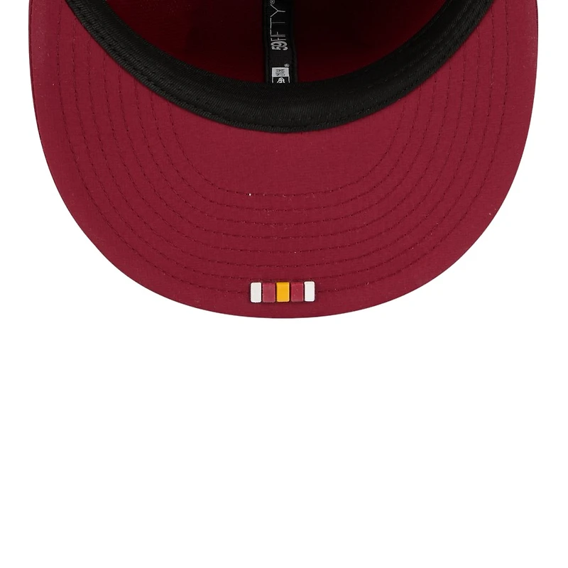 Washington Commanders Burgundy 2025 NFL Sideline New Era 59FIFTY Fitted Hat
