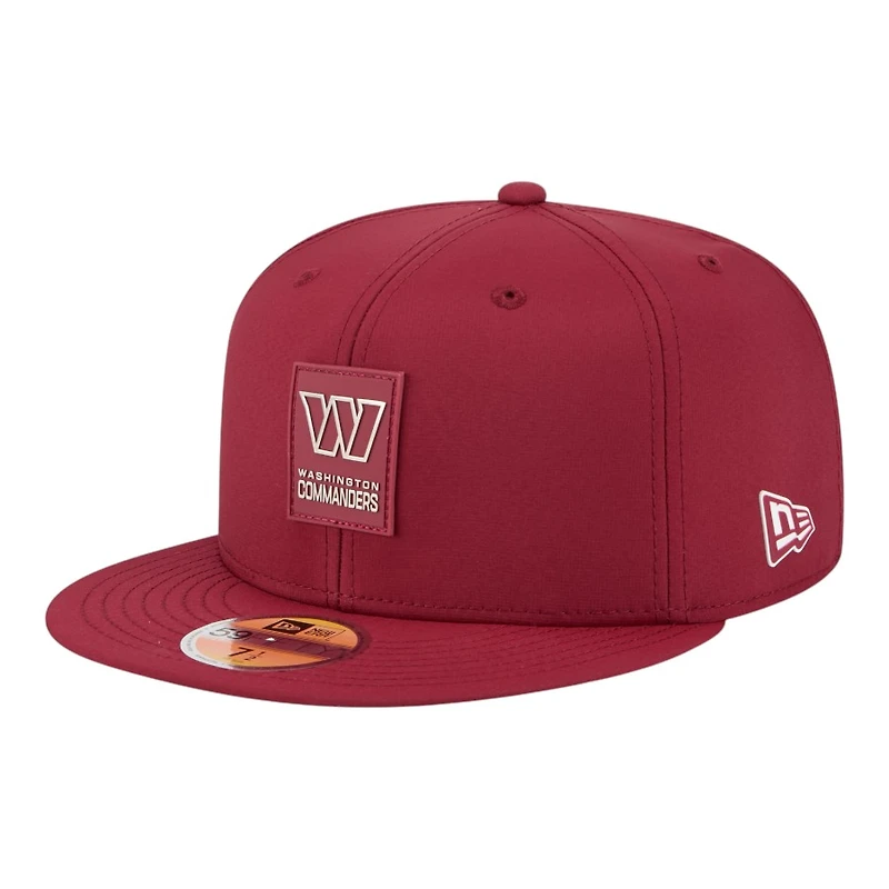 Washington Commanders Burgundy 2025 NFL Sideline New Era 59FIFTY Fitted Hat