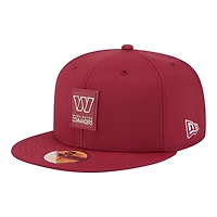 Washington Commanders Burgundy 2025 NFL Sideline New Era 59FIFTY Fitted Hat
